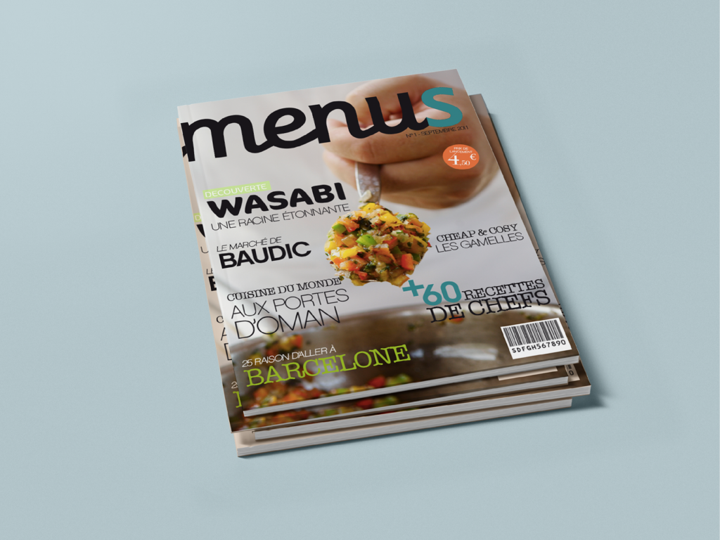 magazine Menus